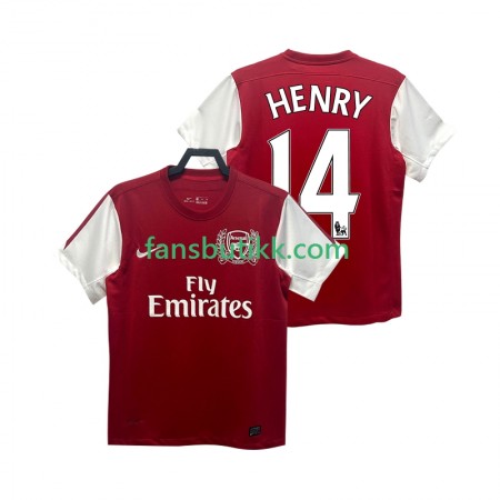 Fotballdrakt Arsenal HENRY 14 2011 2012 Retro Hjemmetrøye Kortermet
